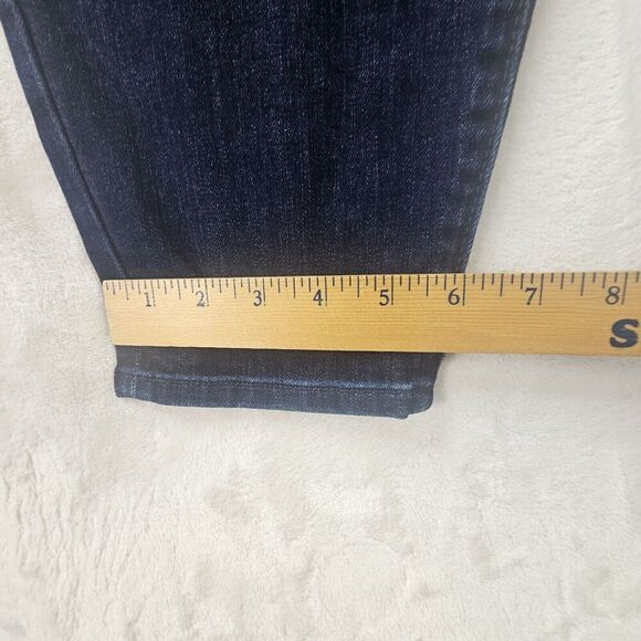 Gap Denim Leggings 14/32 Regular 4 Straight Front And Back Wide Thighs - Picture 5 of 12